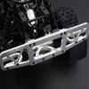 KBREE 1:5 Scale CNC Alloy Rear Bumper Kit for RC Baja/Rovan 5T/5SC, 85194, Silver view 3