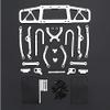 KBREE 1:5 Scale CNC Alloy Rear Bumper Kit for RC Baja/Rovan 5T/5SC, 85194, Silver view 4