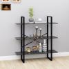 Chenshu Bookshelf, Gray, 100 x 30 x 105 cm, Chipboard view 1