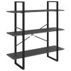 Chenshu Bookshelf, Gray, 100 x 30 x 105 cm, Chipboard view 2