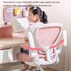 GIZNXBA Kids' Swivel Desk Chair, Pink view 2