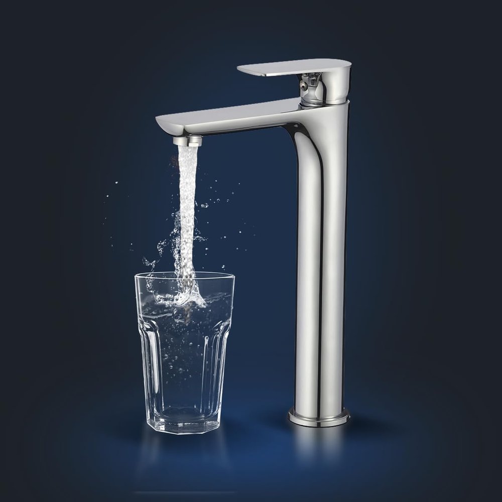 Rosenhahn & Söhne L-Design Bathroom Faucet, Chrome