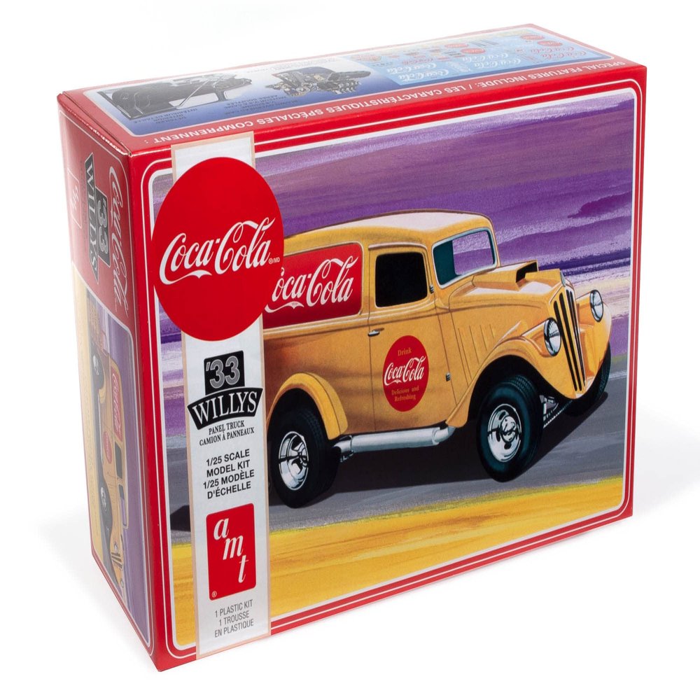 AMT 1933 Willys Panel Cola Model Kit, 1:25 Scale