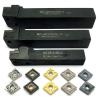 1 External Turning Tool Holder + 10 Carbide Inserts, YIJIAN (Angle: MCLNR3232P12, Shank Diameter: CNMG120404-FG) view 1