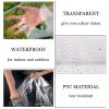 Clear Waterproof PVC Tarpaulin with Eyelets, 1.4 x 2.5 m view 4