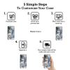 Head Case Designs Official Personalized Anne Stokes Moon Art Leather Wallet Case for Apple iPhone 14 Plus view 2