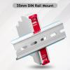 GRT8-M1 Multifunctional Delay Timer Relay, 10 Functions, DIN Rail Mount, AC/DC 12-240V view 4