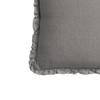 Lisola Tif Decorative Cushion, Cotton and Linen, with Ruffles, 50 x 50 cm, Baguio view 3