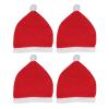 4-Piece Christmas Hat Car Headrest Covers view 1