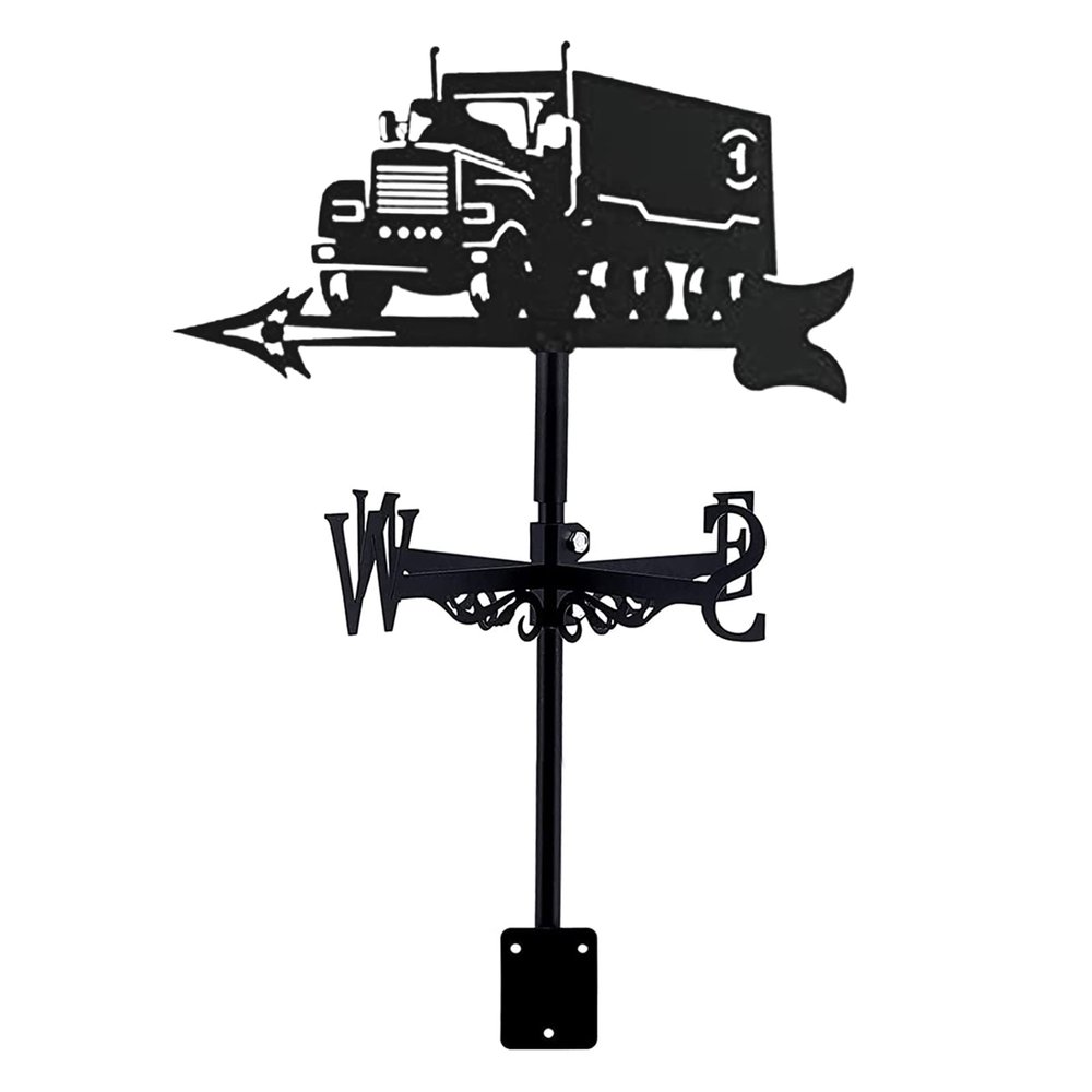 QHYXT Mountain Bike Weather Vane, Stainless Steel, Style 3