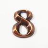 Self-Adhesive 3D House Number 50 mm, 0–9, Modern Copper Red, ABS, 3M Sticker (8) view 1