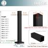 Stainless Steel Glass Railing Post with Glass Clamp view 4
