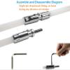 XUDONG Chimney Cleaning Brush Kit with Flexible Nylon Rods view 3