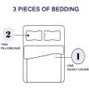 NEKOMARUKE Blue Baseball American Flag Bedding Set, 135 x 200 cm view 3