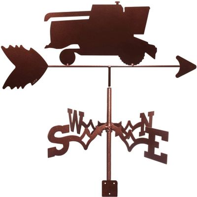 QHYXT Tractor Weather Vane for Outdoor Roof Mounting