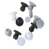 GaterTOOL 10-Piece Set Black Silicone Rubber Hole Plugs, 4.5–50.6 mm (17 mm) view 3