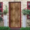ZAPVI Self-Adhesive 3D Vintage Wood Door Wall Sticker, DIY Home Design, Custom Wallpaper, 90 x 200 cm view 2