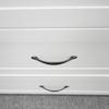 Cosnys 10-Pack Solid Matte Black Cabinet Handles, Arch-Shaped, 128 mm Hole Spacing view 3