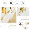 Complete Stair Handrail Set, 1 m, Gold-Tone Metal view 3