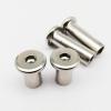AHSKY 1/5-Piece 304 Stainless Steel M6/M8 Large Flat Hex Socket-Head Furniture Rivet Nut Inserts (5 pcs, M6 x 20 mm) view 2
