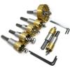 12–80 mm Hole Saw Drill Set, Stainless Steel Hole Opener, High-Speed Steel Cutter for Metalworking, 40 mm view 3