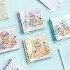 Kawaii Starlight Square Loose-Leaf Notebook with Replaceable Refill view 3