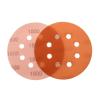 ZSBLXHHJD Sandpaper, 5-Pack, 5 in (125 mm), 8-Hole, Soft Super-Fine Wet/Dry Hook-and-Loop, 1500 Grit view 1