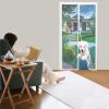 Magnetic Screen Door, Automatic-Closing Insect Curtain, No-Drill, 110 x 230 cm view 2