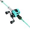 One Bass Spirit Flame Fishing Rod and Reel Combo, 1.8 m, Casting Blue, Right-Handed view 2