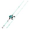 One Bass Spirit Flame Fishing Rod and Reel Combo, 1.8 m, Casting Blue, Right-Handed view 3