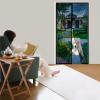Magnetic Fly Screen Door Curtain, No-Drill Insect Screen for Balcony and Patio Doors, 135 x 235 cm (53 x 92 in) view 2