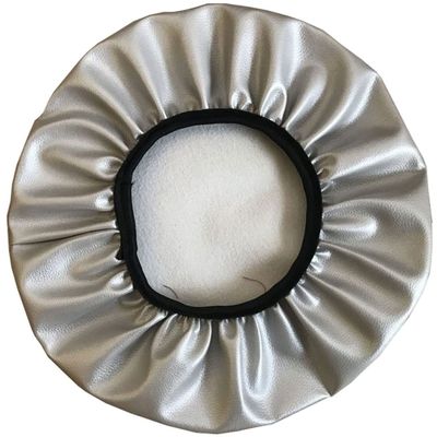 Round Faux Leather Stool Cover, 31–40 cm Diameter