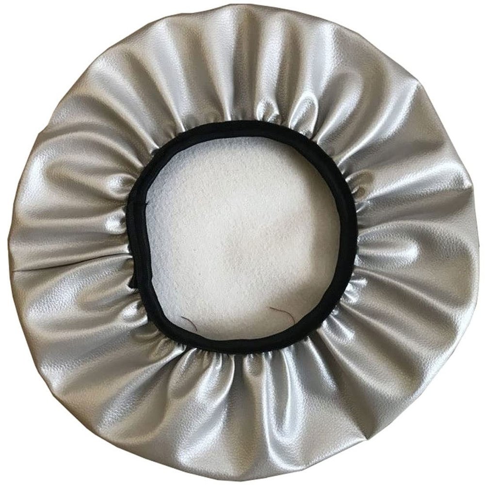 Round Faux Leather Stool Cover, 31–40 cm Diameter