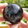 WGPHD Natural Star Meteorite Quartz Crystal Firework Sphere Decoration, 6–7 cm view 4