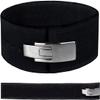 Royal Premium Weightlifting Lever Belt, Cowhide Leather Buckle Belt for Fitness, Powerlifting, Strength Training and Bodybuilding, 8.5 cm / 10 cm, Men and Women (M) view 1