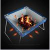 WANWEN Foldable Charcoal Grill, Portable BBQ Grill, Lightweight, Easy Grill for Camping, Garden, and Outdoor Travel, Little Surprise view 3