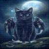 5,000-Piece Wooden Puzzle for Adults - Black Cat Angel view 1