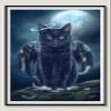 5,000-Piece Wooden Puzzle for Adults - Black Cat Angel view 2