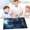 5,000-Piece Wooden Puzzle for Adults - Black Cat Angel view 4