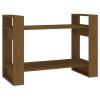 Chenshu Bookshelf/Room Divider, Children's Room Shelf, Freestanding Shelf, File Shelf, Honey Brown, 80 x 35 x 56.5 cm, Solid Wood view 2