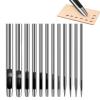 5-Piece Leather Hole Punch Set - 12-Piece Alloy Punch Tool Set view 1