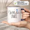 FunTasstic World's Best Uncle Coffee Mug, Double-Sided Print, Dishwasher-Safe, Cobalt view 3