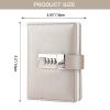 NectaRoy Mini Diary with Lock, PU Leather, 10 x 14 cm view 2