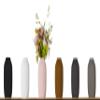 Flower Vase/Decorative Vase Stella M 22.5 cm Dark Gray for Cut/Dried Flowers | Sustainable | Watertight | Pampas Grass view 2