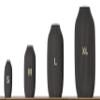Flower Vase/Decorative Vase Stella M 22.5 cm Dark Gray for Cut/Dried Flowers | Sustainable | Watertight | Pampas Grass view 3