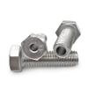 5-Pack 304 Stainless Steel Hex Hollow Through-Bolts, M10 x 30 mm, 5.2 mm Opening view 3