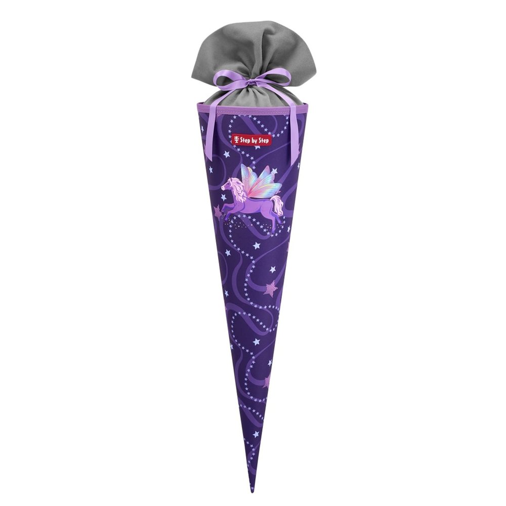 Step by Step Pegasus Emily School Cone, Purple, 70 cm
