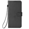 TingYR Flip Wallet Case for Oppo Find X6, PU Leather, Black view 1
