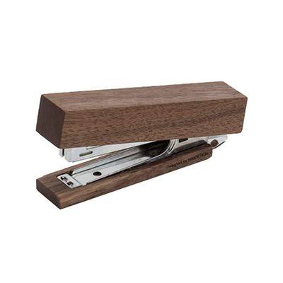 Portable Wooden Desktop Stapler