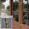 Luyckfrazy Stair Handrail, Indoor/Outdoor Grab Bar with Wall Brackets, Gold-Copper, 1–20 ft (540 cm) view 3
